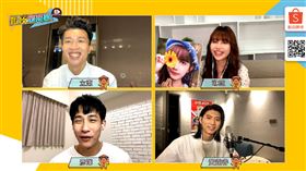 歌手琳誼和黃霆睿上節目受訪。（圖／蝦皮直播提供）