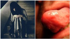 女鬼,舌頭（圖／翻攝自pakutaso、Flickr-macronix）