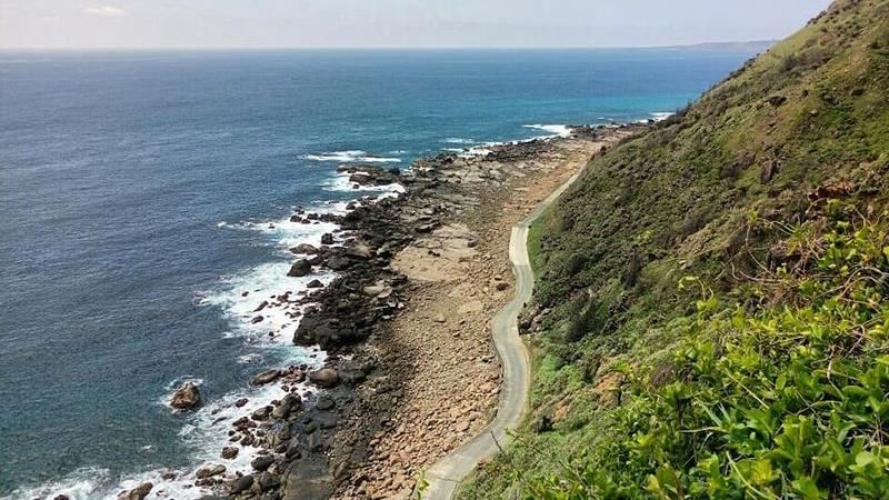尋找墾丁海景秘境　「山海瀑布源頭」
