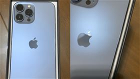 瑕疵,愛瘋13,iPhone 13,天峰藍(翻攝自 mobile01)