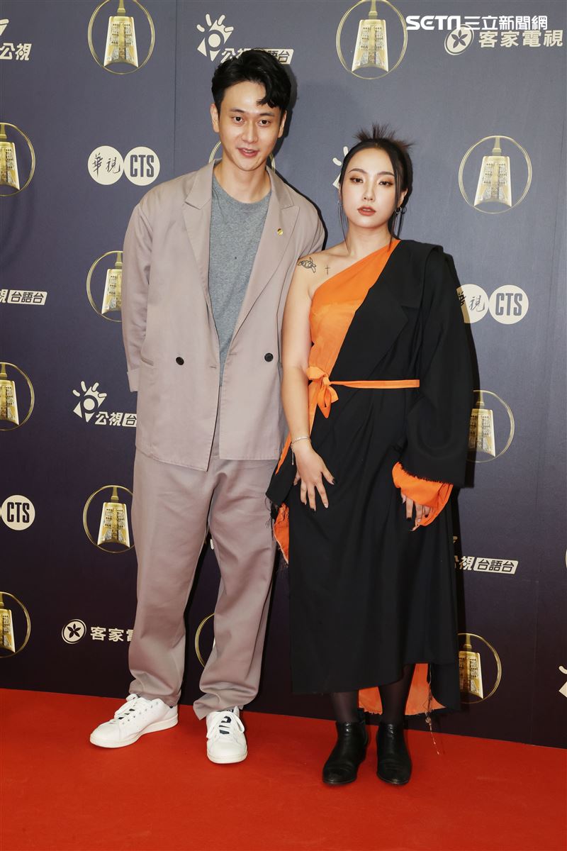 致親愛的孤獨者演員劉冠廷、李雪出席公視金鐘入圍茶會。（記者邱榮吉/攝影）