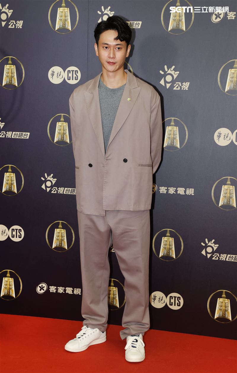致親愛的孤獨者演員劉冠廷出席公視金鐘入圍茶會。（記者邱榮吉/攝影）