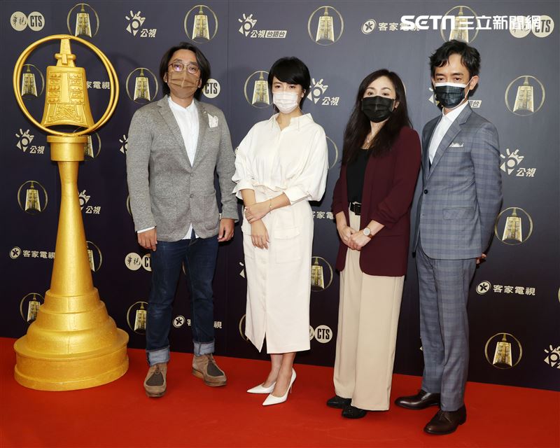 光的孩子導演徐麗雯、演員徐堰鈴、安原良出席公視金鐘入圍茶會。（記者邱榮吉/攝影）