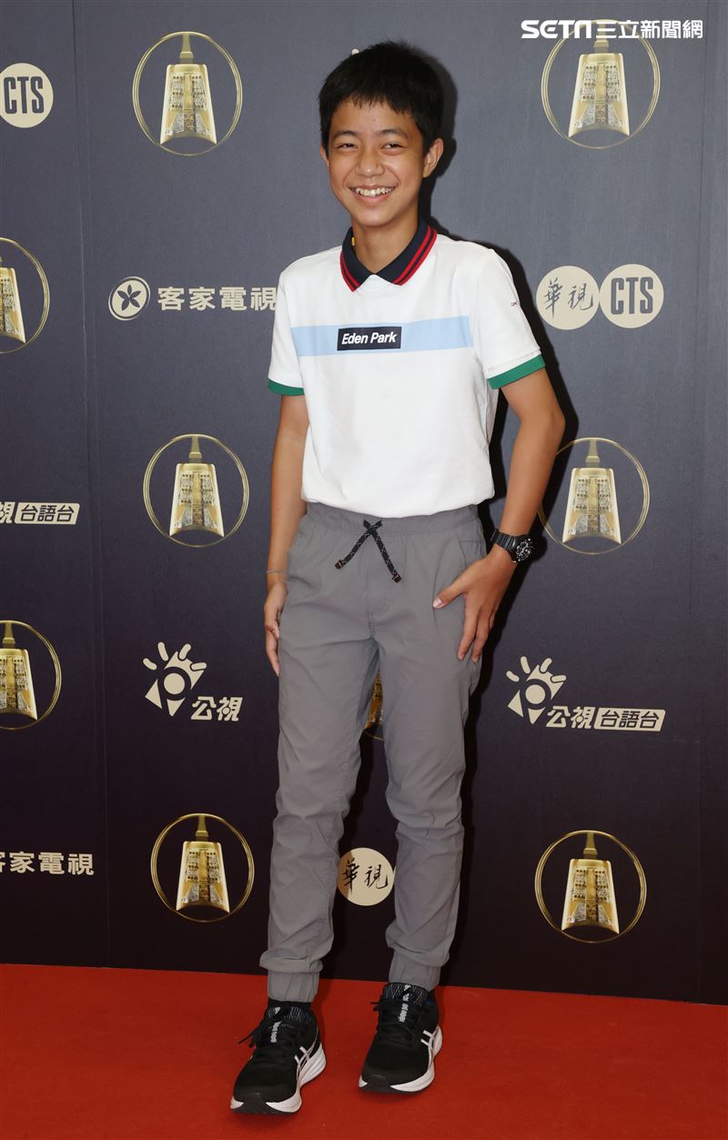 天橋上的魔術師導演員李奕樵出席公視金鐘入圍茶會。（記者邱榮吉/攝影）