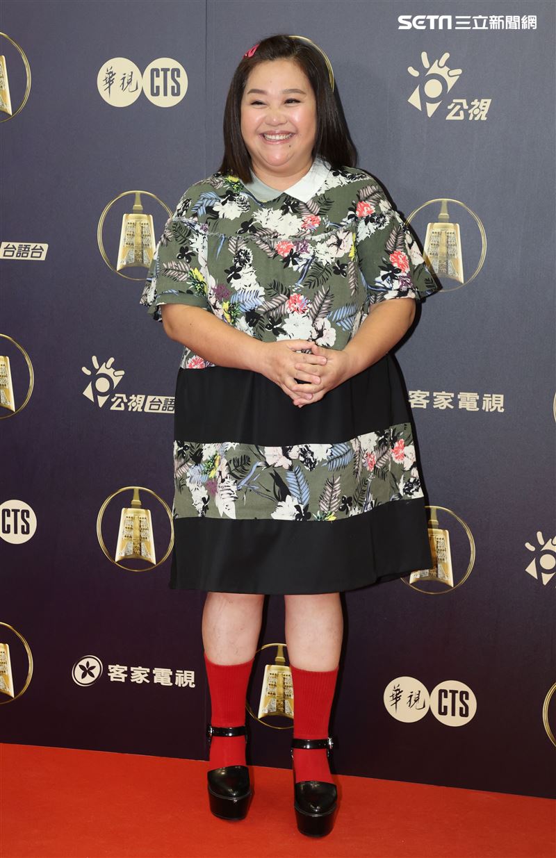 我的婆婆那麼可愛演員鍾欣凌出席公視金鐘入圍茶會。（記者邱榮吉/攝影）