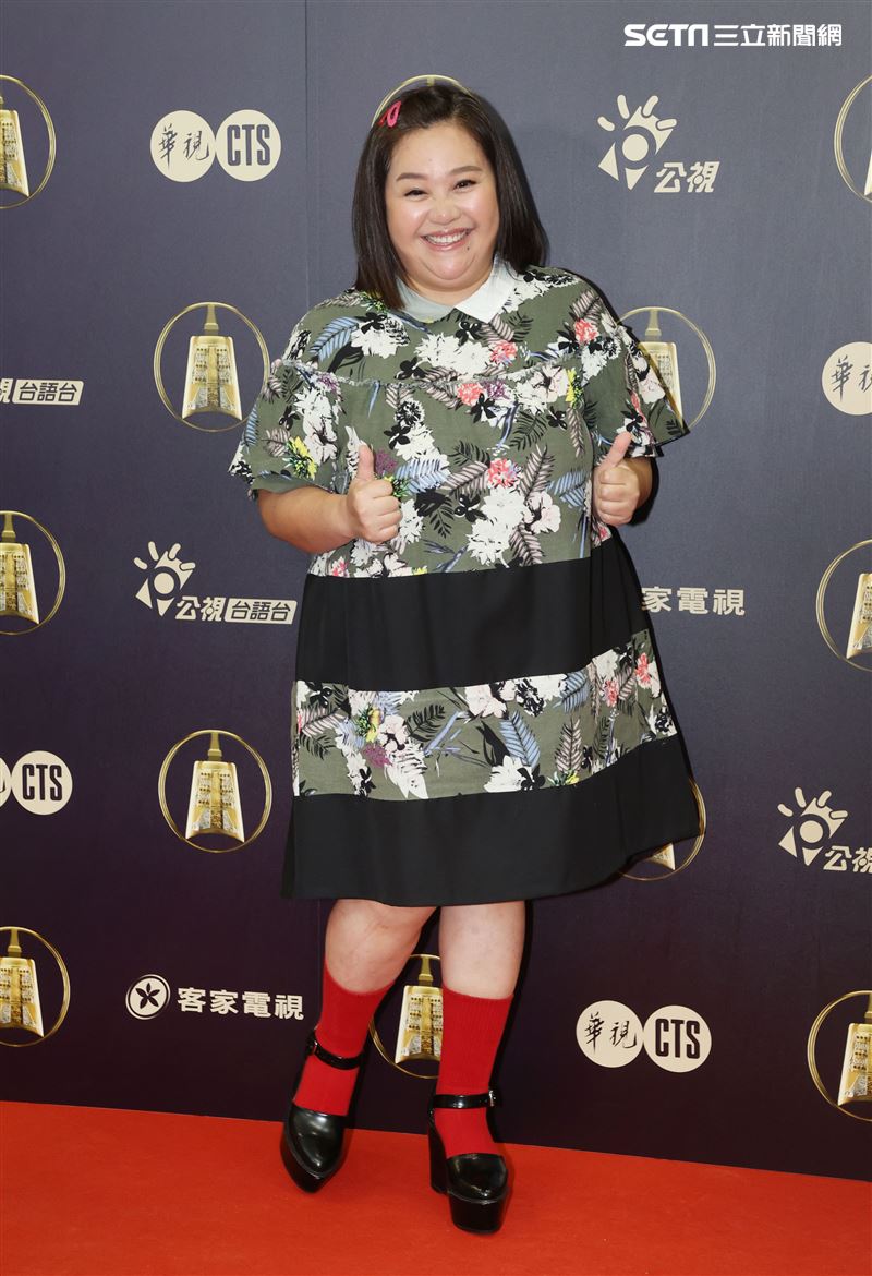 我的婆婆那麼可愛演員鍾欣凌出席公視金鐘入圍茶會。（記者邱榮吉/攝影）