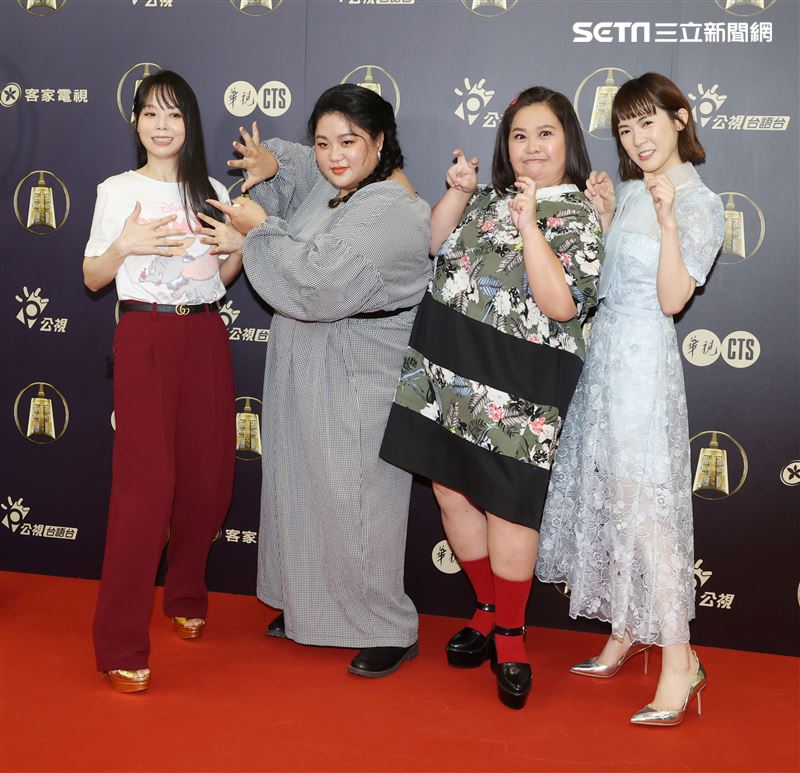 孫淑媚、高倩怡、鍾欣凌、孫可芳角逐金鐘女主角。（記者邱榮吉/攝影）