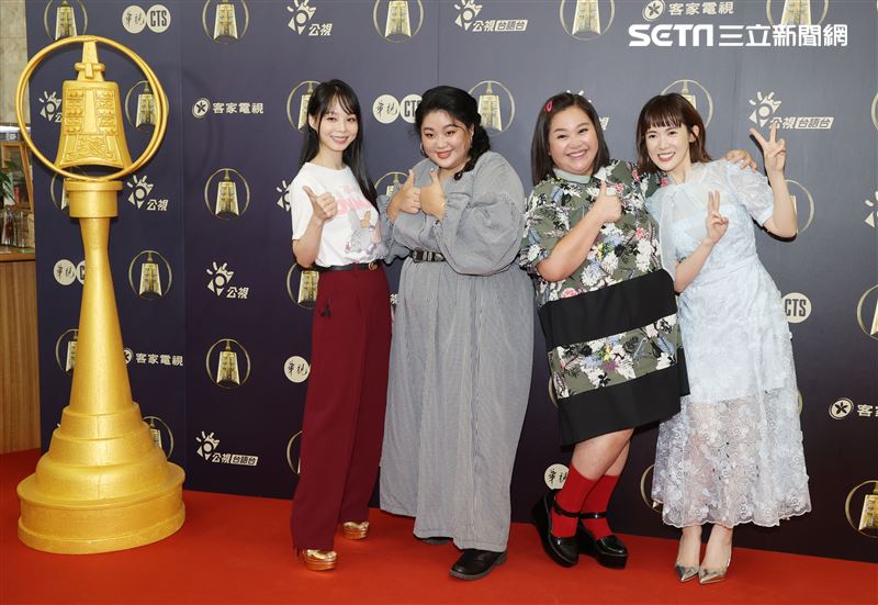 孫淑媚、高倩怡、鍾欣凌、孫可芳角逐金鐘女主角。（記者邱榮吉/攝影）
