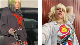 罕露渾圓雪乳！19歲女星「挨轟」超無奈：人們害怕大胸部（圖／翻攝自Billie Eilish IG）