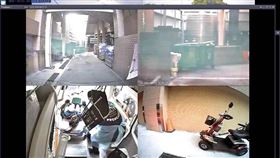 苗栗,炸飛,塑膠工廠,風管,工安意外,（圖／翻攝畫面）