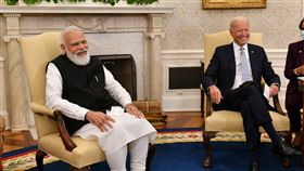 印度總理莫迪與美國總統拜登
圖／翻攝自Narendra Modi推特