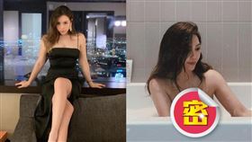 Paula隔離期間隨時幾乎都披著浴袍呈現「泡澡地獄」狀態。（圖／翻攝自pigcatmama IG）