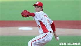 ▲味全龍先發投手徐若熙。（圖／記者劉彥池攝影）
