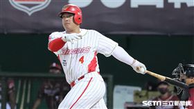 ▲味全龍捕手吉力吉撈・鞏冠。（圖／記者劉彥池攝影）