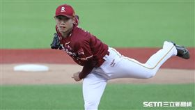 ▲樂天桃猿先發投手陳冠宇。（圖／記者劉彥池攝影）