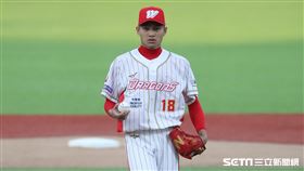 ▲味全龍先發投手徐若熙。（圖／記者劉彥池攝影）