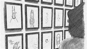 峮峮現身小鬼展覽。（圖／翻攝自小鬼經紀人Dino IG）