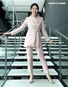 劉品言金鐘三立新聞網專訪。（記者邱榮吉/攝影）