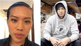 葛仲珊、黑人/翻攝自葛仲珊臉書、黑人臉書