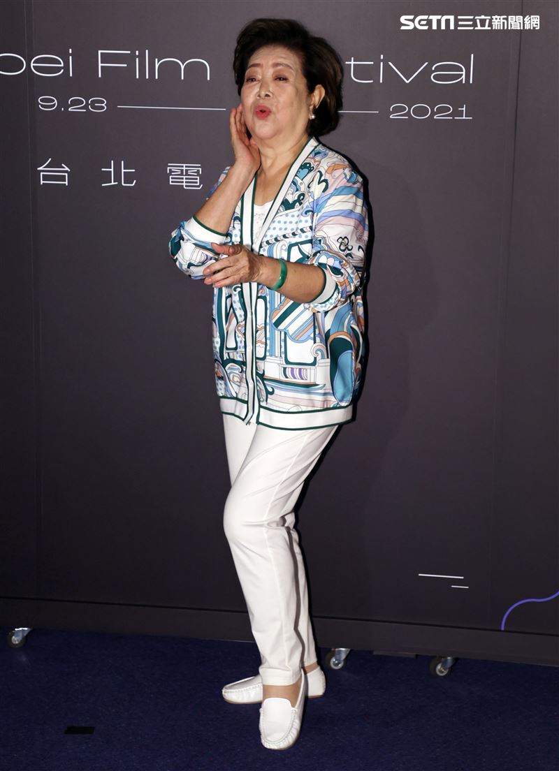 台北電影節「徘徊年代」演員陳淑芳。（記者邱榮吉/攝影）