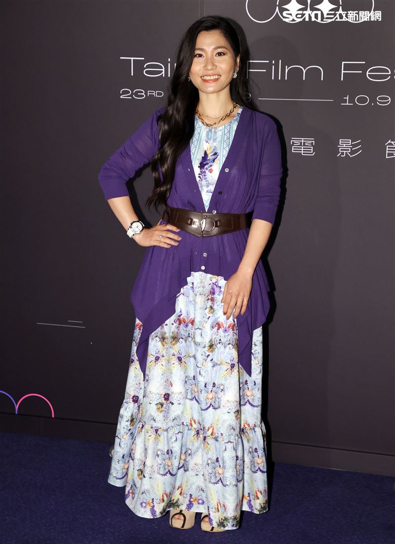 台北電影節「徘徊年代」演員阮安妮。（記者邱榮吉/攝影）