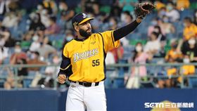 ▲中信兄弟投手加百利。（圖／記者劉彥池攝影）