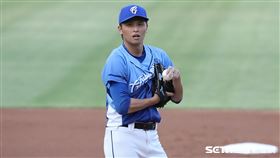 ▲富邦悍將先發投手陳仕朋。（圖／記者劉彥池攝影）