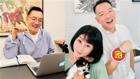 吳淡如直播完無預警拿出250萬「錶王」PP送他。（圖／翻攝自田定豐臉書）