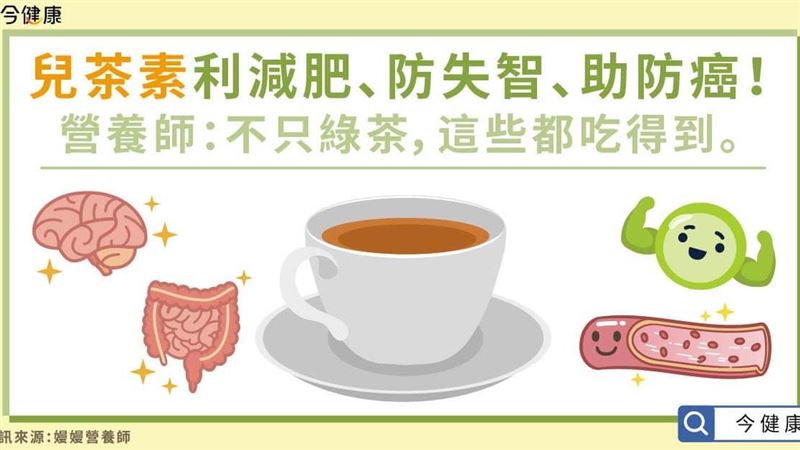 兒茶素利減肥、防失智、助防癌！