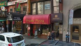 ▲開出超級百萬樂透大獎的曼哈頓披薩店。（圖／翻攝自Google地圖）