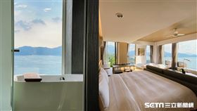  潭日月。（圖／記者馮珮汶攝）