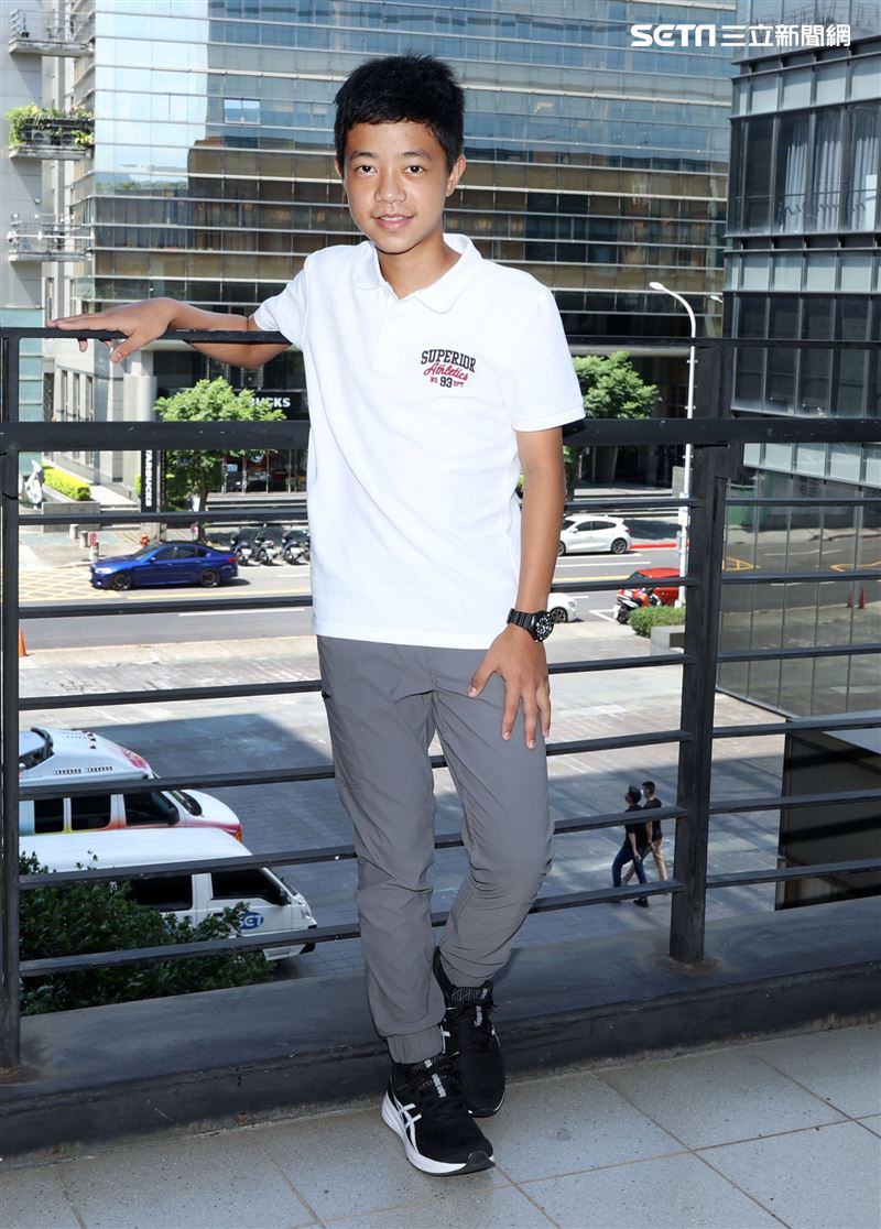 李奕樵金鐘三立新聞網專訪。（記者邱榮吉/攝影）