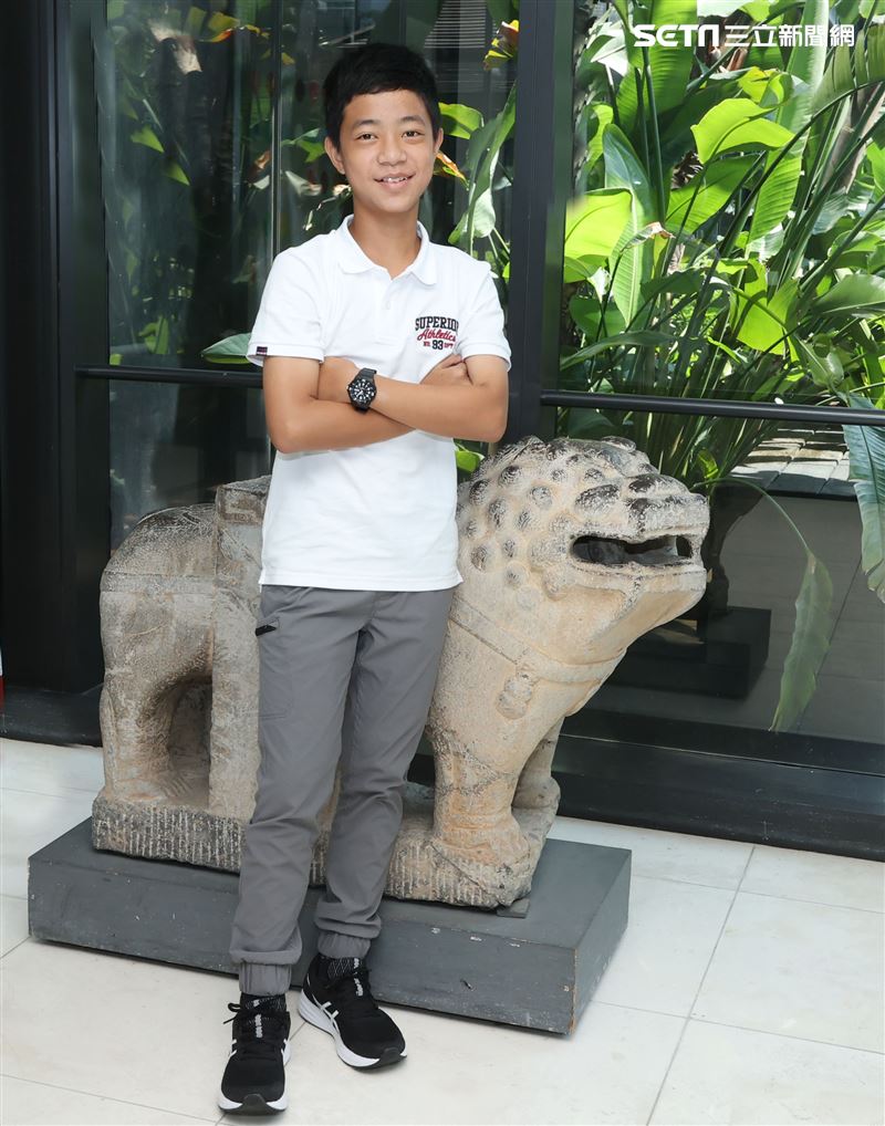 李奕樵金鐘三立新聞網專訪。（記者邱榮吉/攝影）