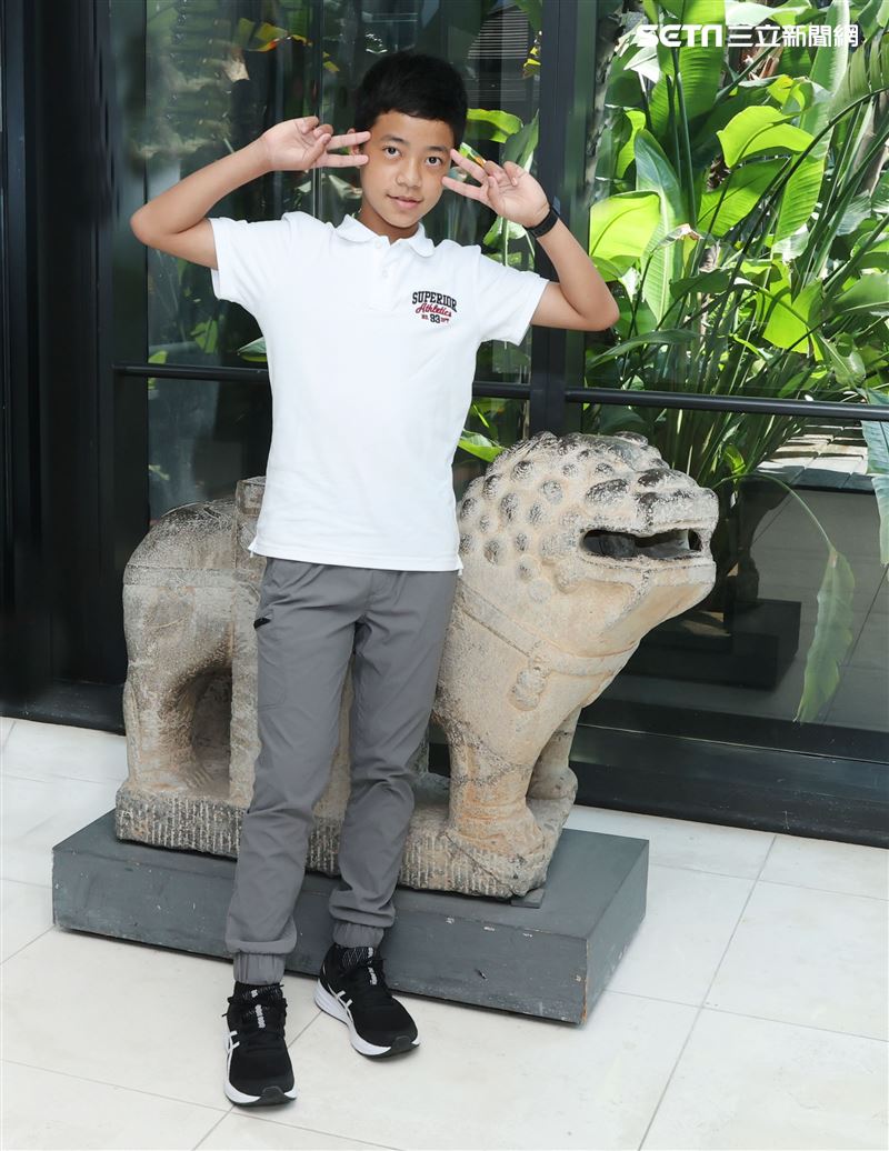 李奕樵金鐘三立新聞網專訪。（記者邱榮吉/攝影）