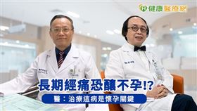 蔡鴻德醫師與吳成玄醫師共同提醒，部分子宮內膜異位症患者雖能與疾病共處，但若症狀影響到患者日常生活，一定要儘早求診，積極治療。