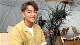 曾瑋中三立新聞網專訪。（記者邱榮吉/攝影）