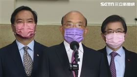 行政院長蘇貞昌赴立法院進行施政報告並備詢。（圖／記者盧素梅攝影)