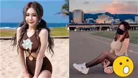 (組合圖/翻攝自泥泥學姐IG)