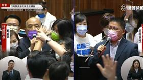 圖／翻攝自國會議事轉播頻道 蘇貞昌 藍委