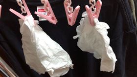 網友在臉書社團中發文表示，朋友竟然會重複使用衛生紙。（圖／翻攝自《爆廢公社公開版》）