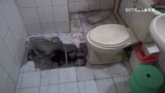 馬桶汙水滿出來　竟是管線沒接下水道