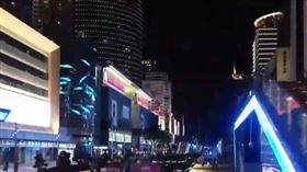 中國限電燈光　圖／翻攝自微博