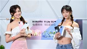 圖／小米提供Xiaomi 11 Lite 5G NE,Redmi 10