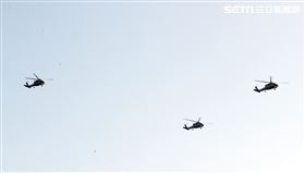 S-70C反潛直升機。（記者邱榮吉/攝影）