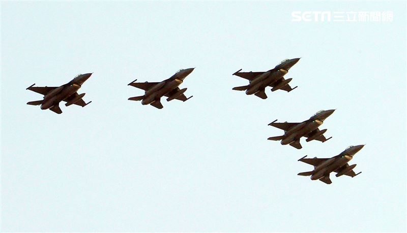 F-16V戰機。（記者邱榮吉/攝影）
