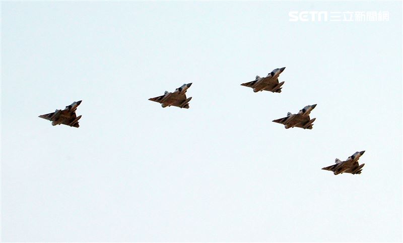 M2000-5幻象戰機。（記者邱榮吉/攝影）