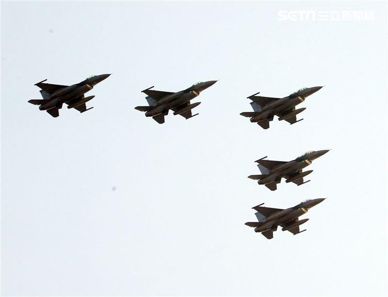 F-16V戰機。（記者邱榮吉/攝影）