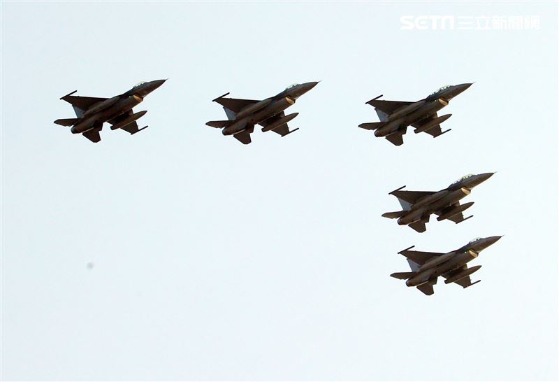 F-16V戰機。（記者邱榮吉/攝影）