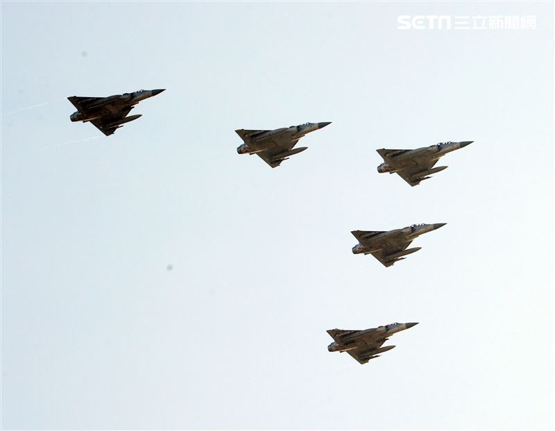 M2000-5幻象戰機。（記者邱榮吉/攝影）