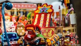 ▲連舞獅都做得維妙維肖，令小編佩服阿！（圖／鄧凱杰提供）